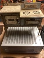 Antique Child’s electric stove