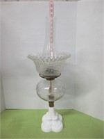 CIRCA 1880'S ANTIQUE OIL LAMP