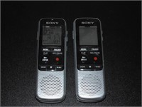 2 New Sony ICD-BX140 Digital Voice Recorder
