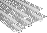 Plaster-in LED Aluminum Channel 6 Pack 6.6FT/2 Met