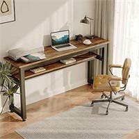 YAOHUOO Extra Thicken Console Table with Open Stor