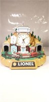 Lionel Train Table Clock Battery Operated