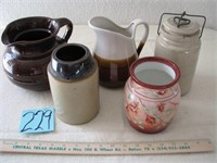 Flat - Crock, Pitcher, Pottery, etc.