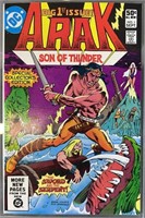 Arak Son Of Thunder #1 1981 Key DC Comic Book