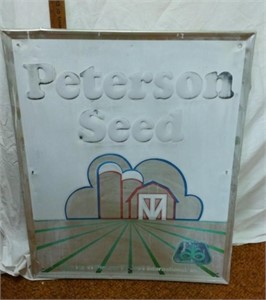 Peterson Seed Sign