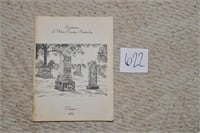 Cemeteries of Adair County Book 1984 - by Margie