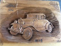 Wooden Ford 1931Model "A" Sign