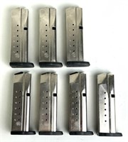 7 Smith & Wesson 9mm Magazines.