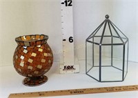 Glass Tile Vase & Terrarium Top
