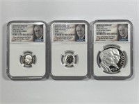 2015 March of Dimes 3-Coin $1 & Dimes Set NGC