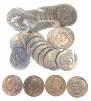 (30) Eisenhower “ Ike“ Silver Dollars