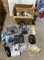 Assorted phones, scanners, etc.