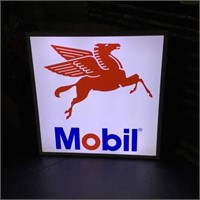 Mobil Oil Light Box - Stunning!