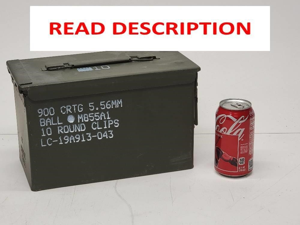 Army Ammunition Canister  12x6x7