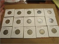 15 V- Nickels- 1900-1911