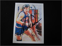 Mark Price signed basketball card COA