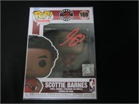 Scottie Barnes signed Funko Pop Figure COA