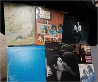 John & Julian Lennon & Yoko Ono records