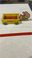 Vintage fisher price Bonny bunny wagon.