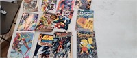 Lot of 12 Comics, Marvel GI Joe DC