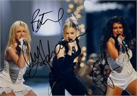 Autograph COA Madonna Britney Xtina Photo