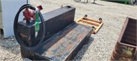 Auxiliary fuel tank with cart cart dimensions: 32x