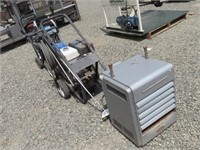 Gas Shop Heater & (3) Project Pressure Washers