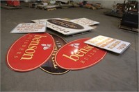 Assorted Signs Approx 4ftx8ft & Smaller