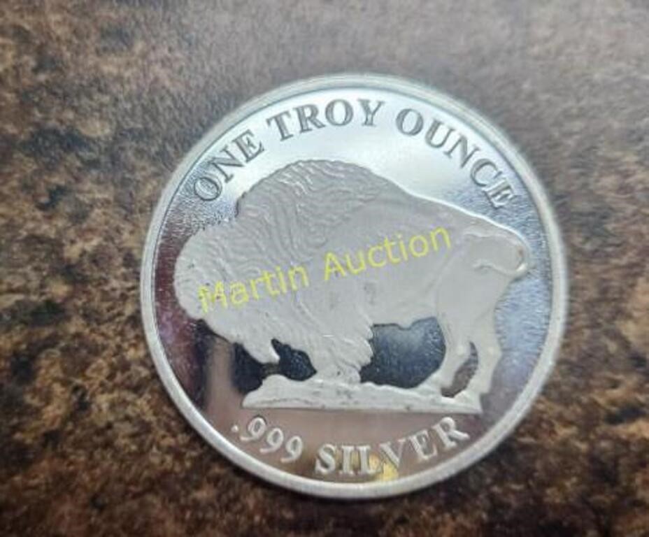 Silver Buffalo Coin (1 OZ .999) Office