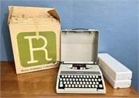 Vintage Royal Portable Typewriter with Org Box