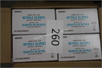 4-250ct nitrile gloves size L