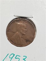 Higher Grade 1953-D Wheat Penny