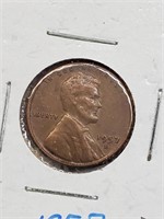 High Grade 1957-D Wheat Penny