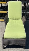 (E) Front Gate Wicker Lounge Chair