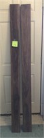 2 Hardwood Teak boards,