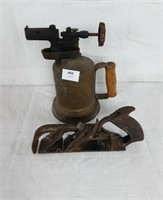 VINTAGE BLOW TORCH / PLANER