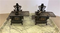 Cast iron miniature stoves