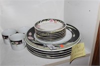 DINNERWARE - PREVIOUS PIECES WENT TO THE END LOT