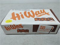 Rare package of 50 match books- Hiway Market