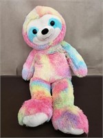 Cute 36" Pastel Rainbow Sloth Plushie