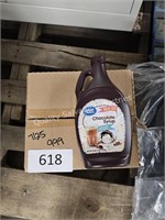 6-48oz chocolate syrup 7/25