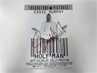 Autograph COA Holy Man Media Press Booklet