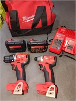 Milwaukee M18 2 tool combo kit