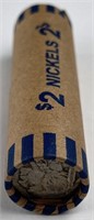 ROLL OF ANTIQUE US BUFFALO NICKELS