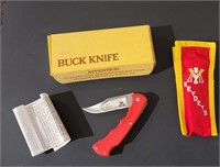 Buck 422A VMI pocket knife virginia military