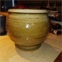 Beautiful Pottery Planter Hand thrown Stoneware