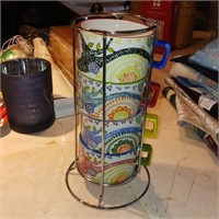 Colorful Stoneware Mug Set - Pier 1 Imports
