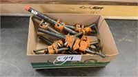 8 wood clamps , pony made in usa , misc sizes