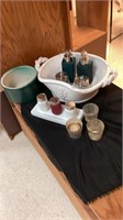 Spa items/ heavy bowl/ lotion pumps