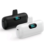 [2 Pack]Mini Portable Charger